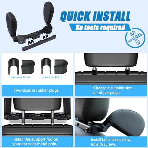 Car Headrest Pillow for Kids Adults Elders