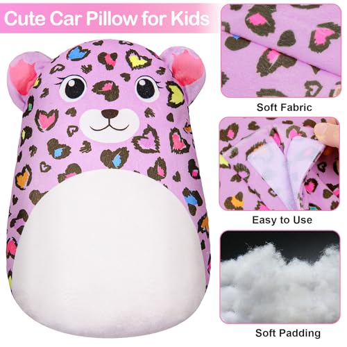 FIODAY Seatbelt Covers for Kids with Cute Dinosaur Design