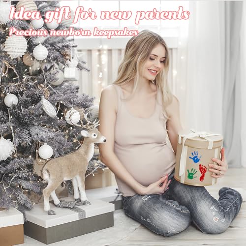 4-Pack Baby Footprint Kits for Newborns and Small Animals