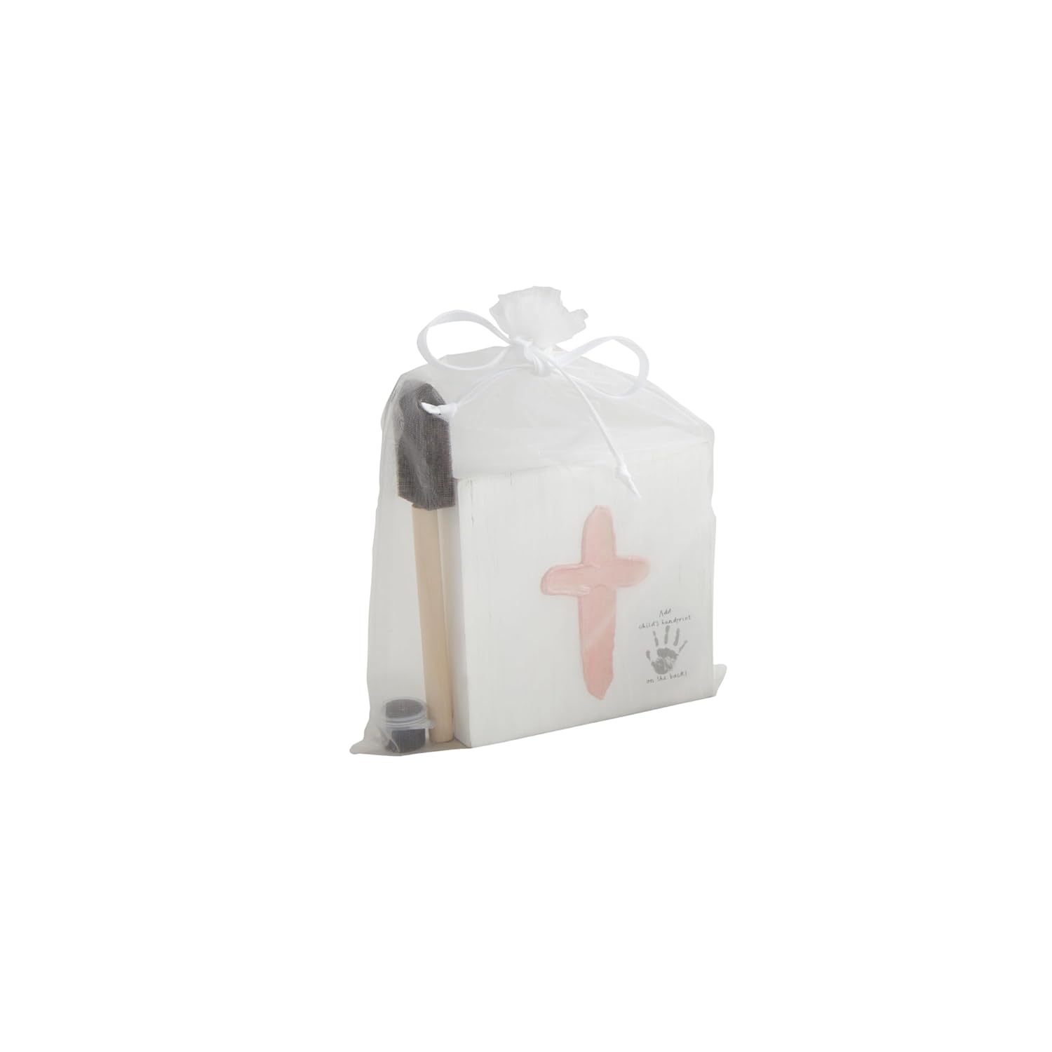 Mud Pie Childrens Pink Cross and Handprint Kit