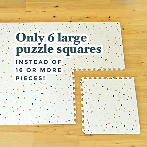 Simply Tots Modern Terrazzo Play Mat 4x6ft