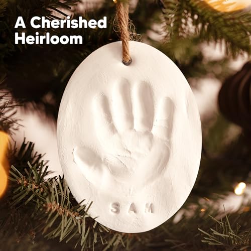 KeaBabies Inkless Handprint Footprint Keepsake Kit