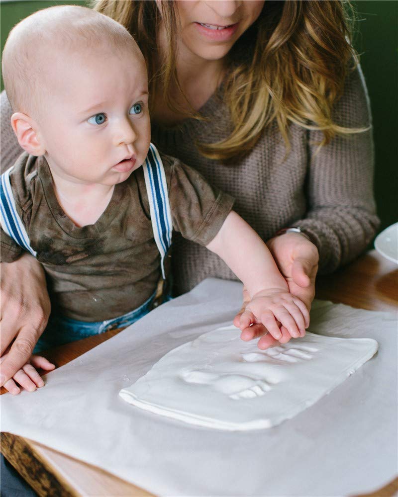 Pearhead Babyprints Handprint Footprint Kit with Keepsake Tin