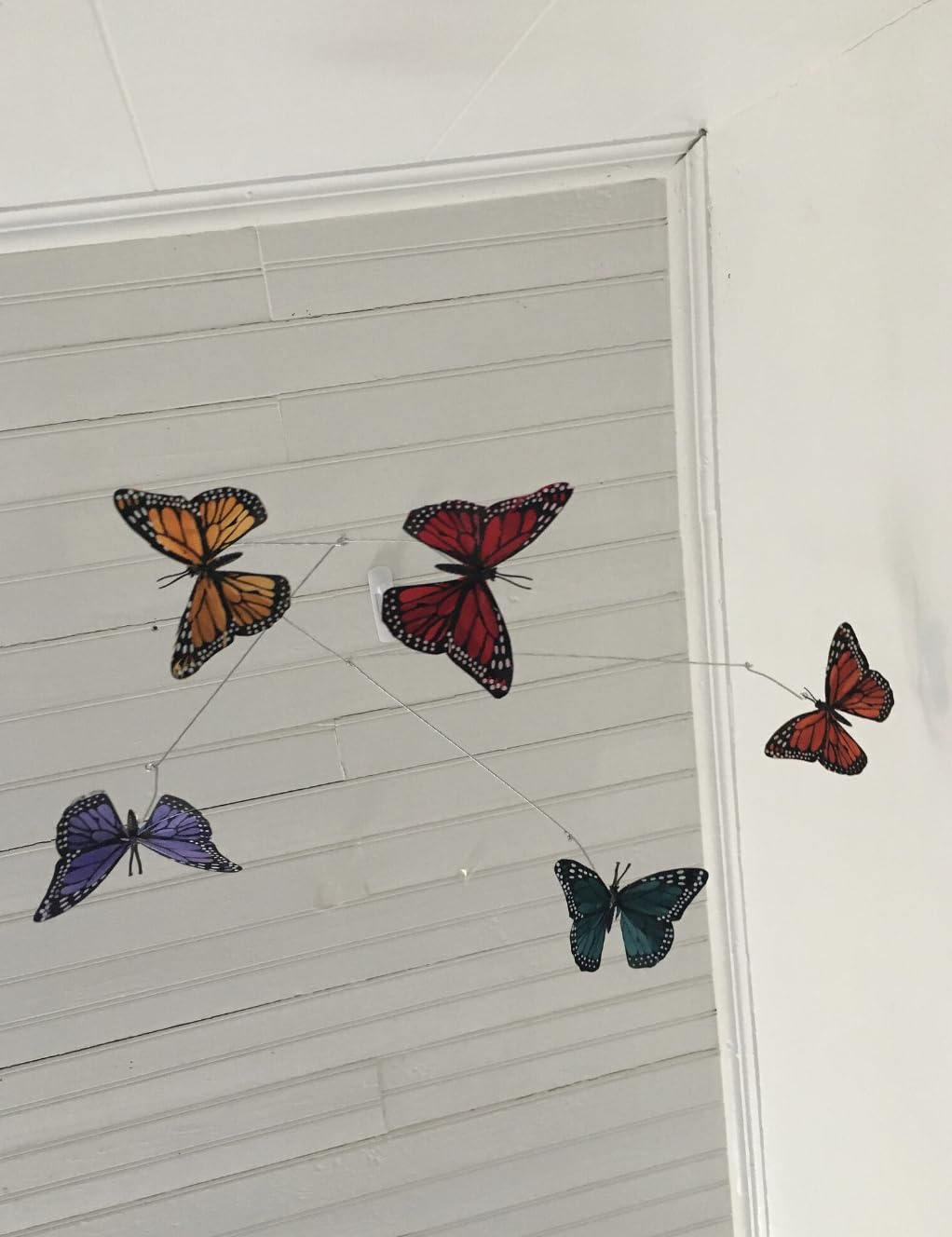 Colorful Hanging Butterfly Mobile for Nursery