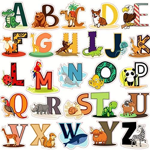 DEKOSH Alphabet Wall Decals for Kids