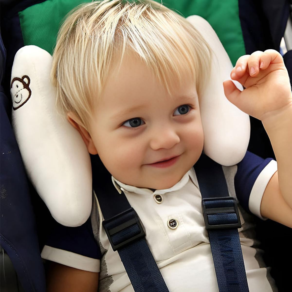 Baby Travel Pillow for Car Seat Head Support