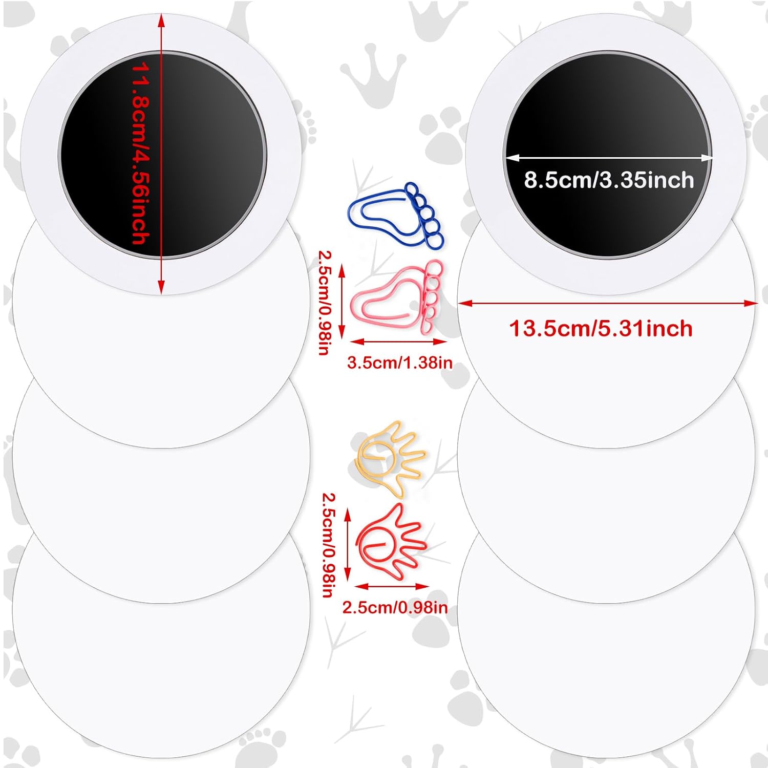 Inkless Hand Footprint Kit for Baby and Pet
