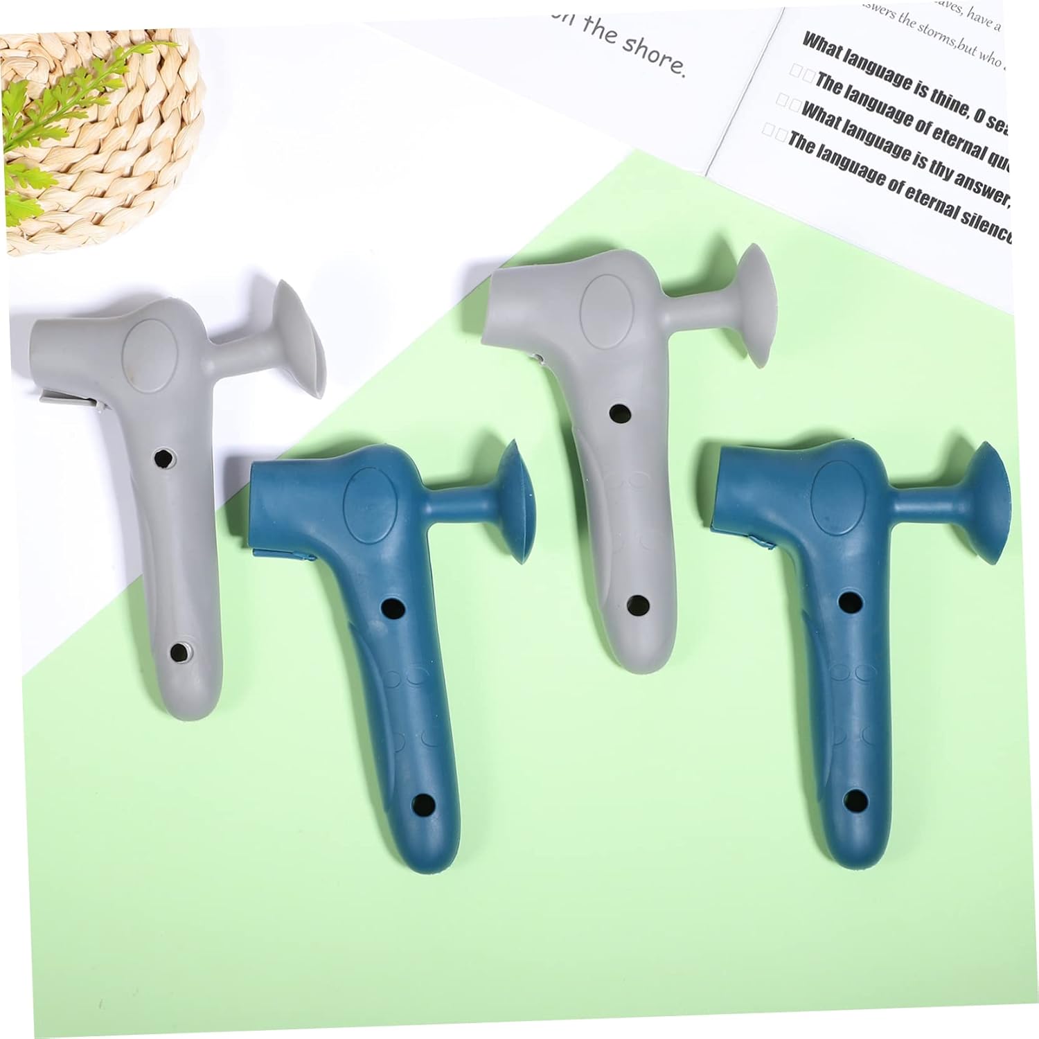 8pcs Doorknob Shield Door Handle Guard Draft Stopper for Safety