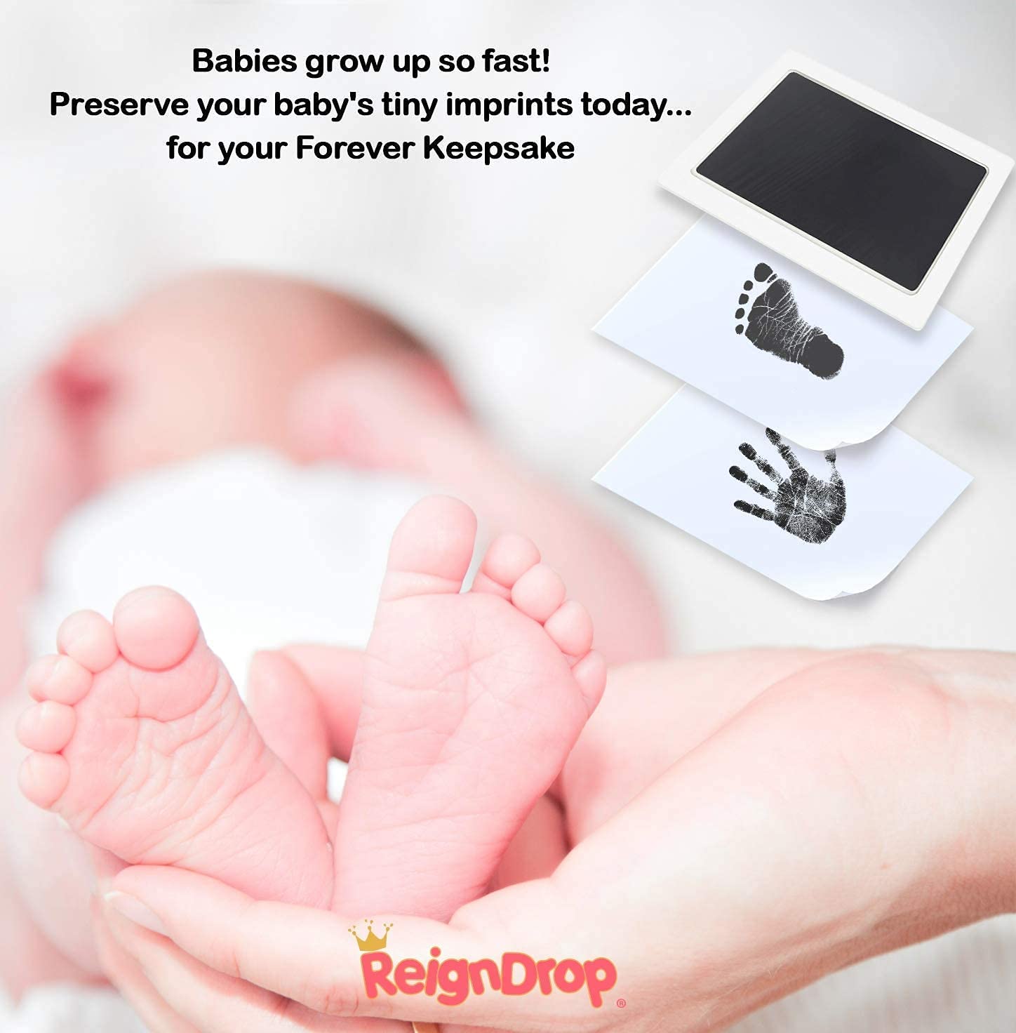 ReignDrop Inkless Large Clean Touch Ink Pad Kit
