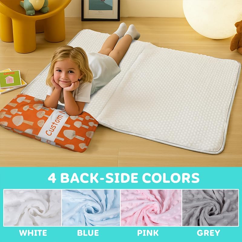 Custom Toddler Nap Mat with Personalized Name