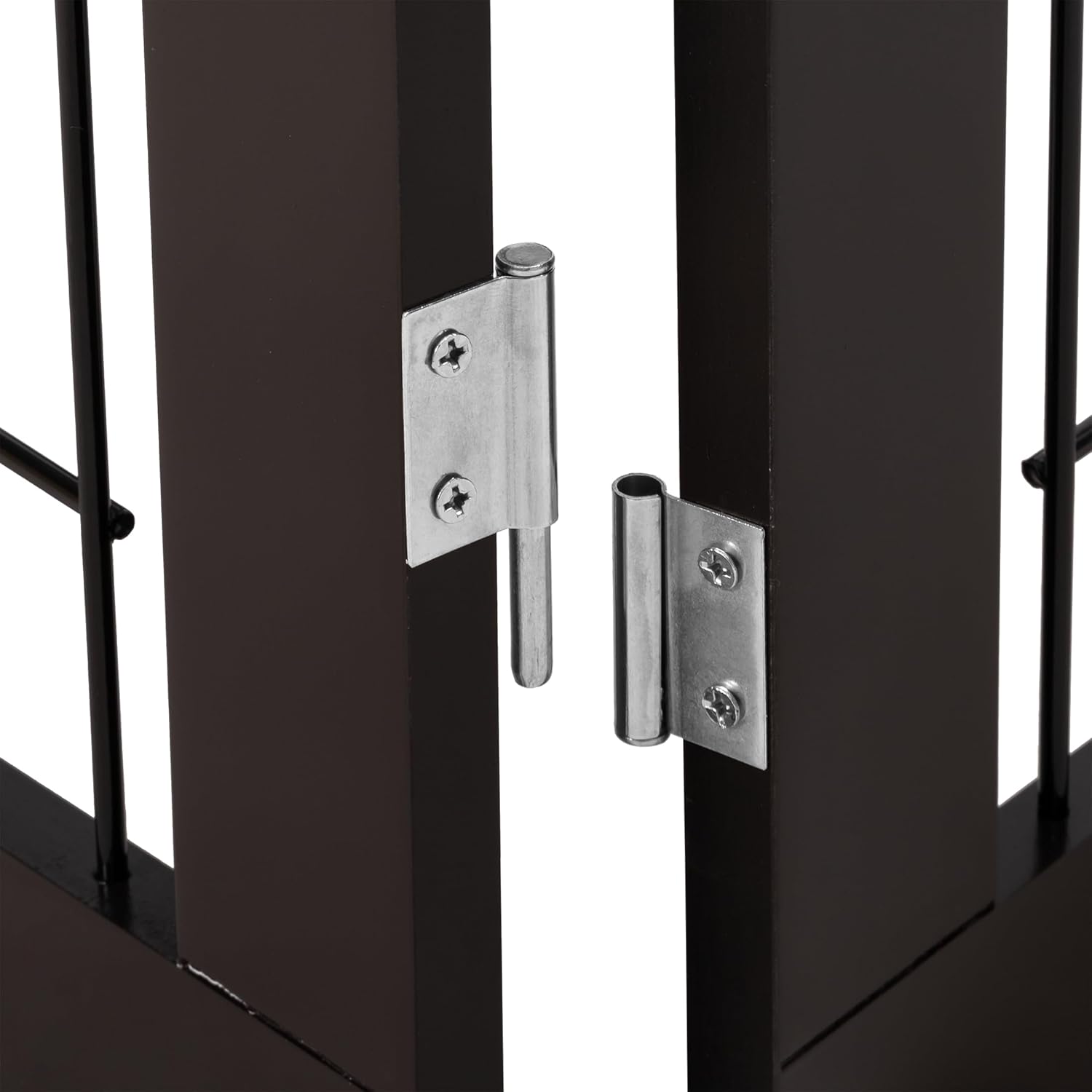 PAWLAND Indoor Dog Gate with Walk Through Door