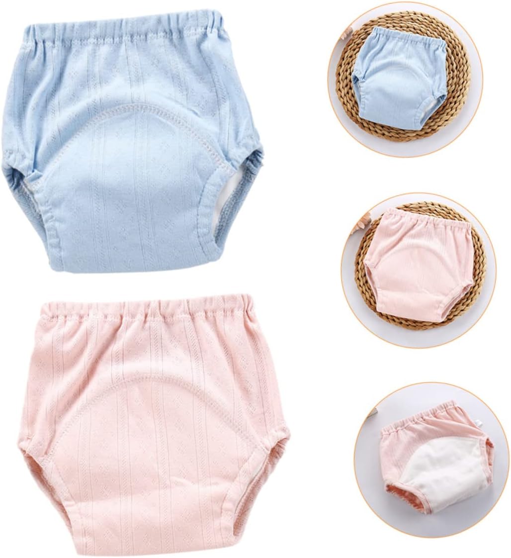 Cotton Baby Training Underwear No Odor Safe Skin 2 Pack
