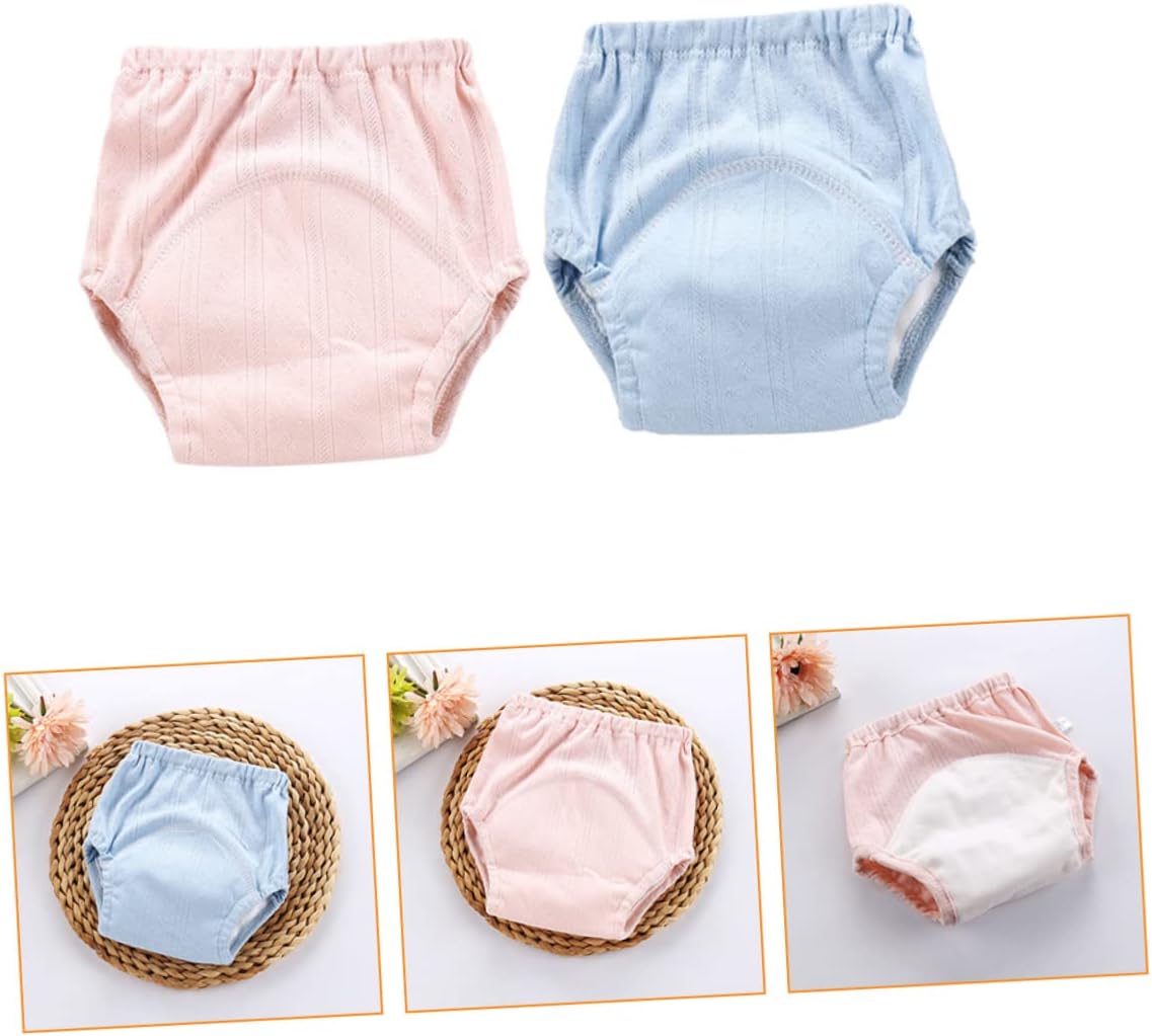 Cotton Baby Training Underwear No Odor Safe Skin 2 Pack