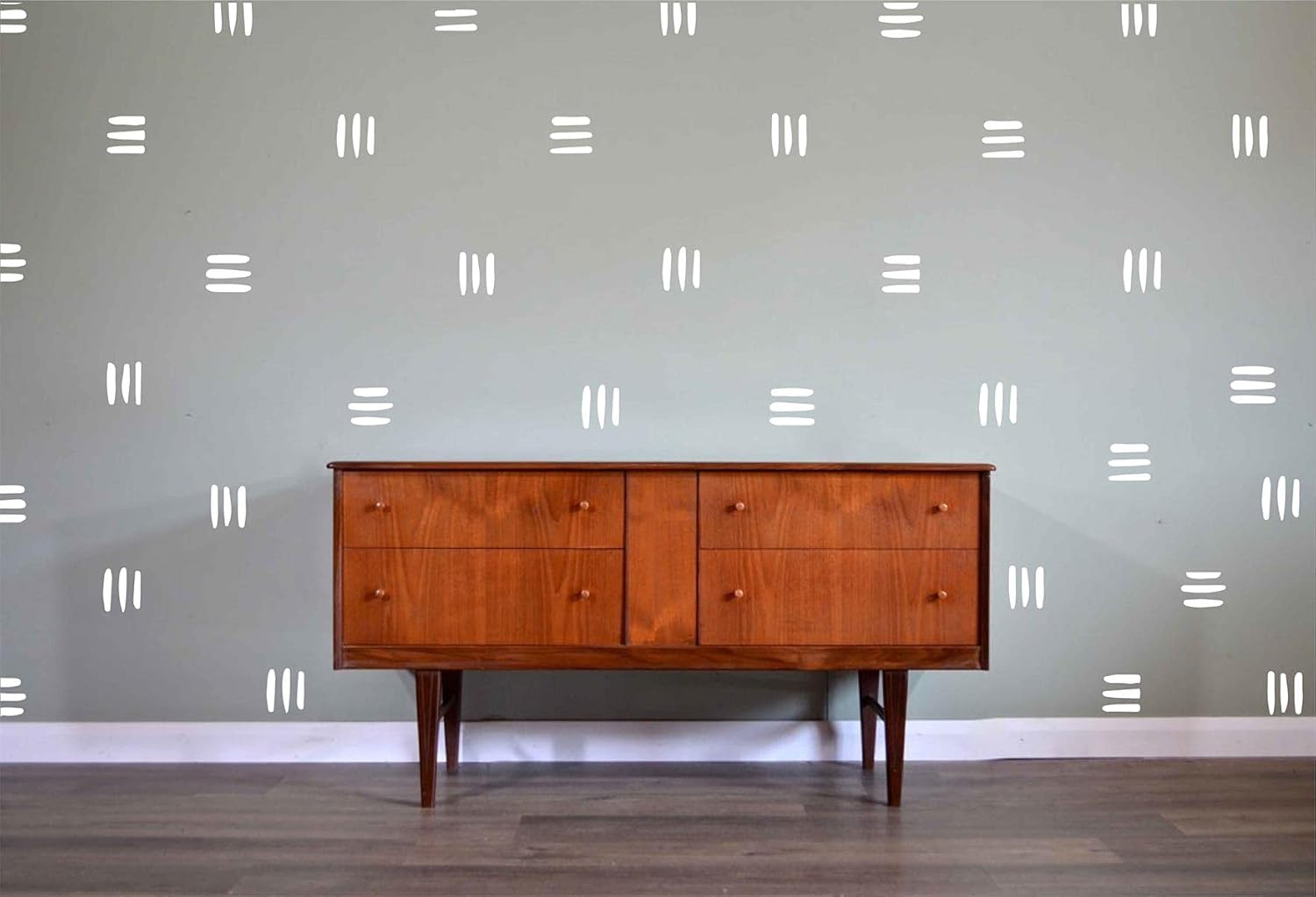 120pcs Modern Line Wall Stickers Boho Scandinavian Decor Self Adhesive Murals