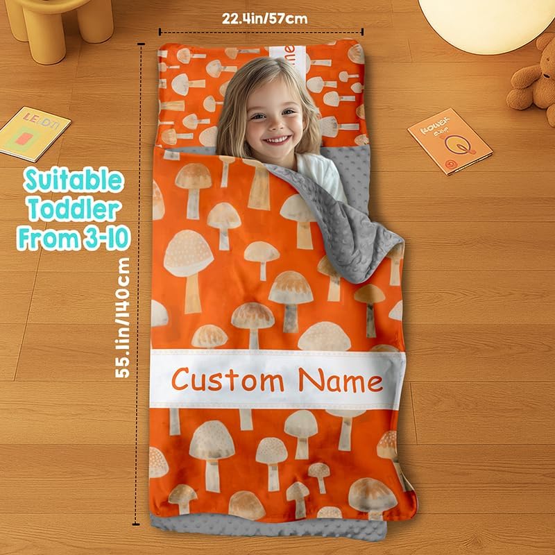 Custom Toddler Nap Mat with Personalized Name