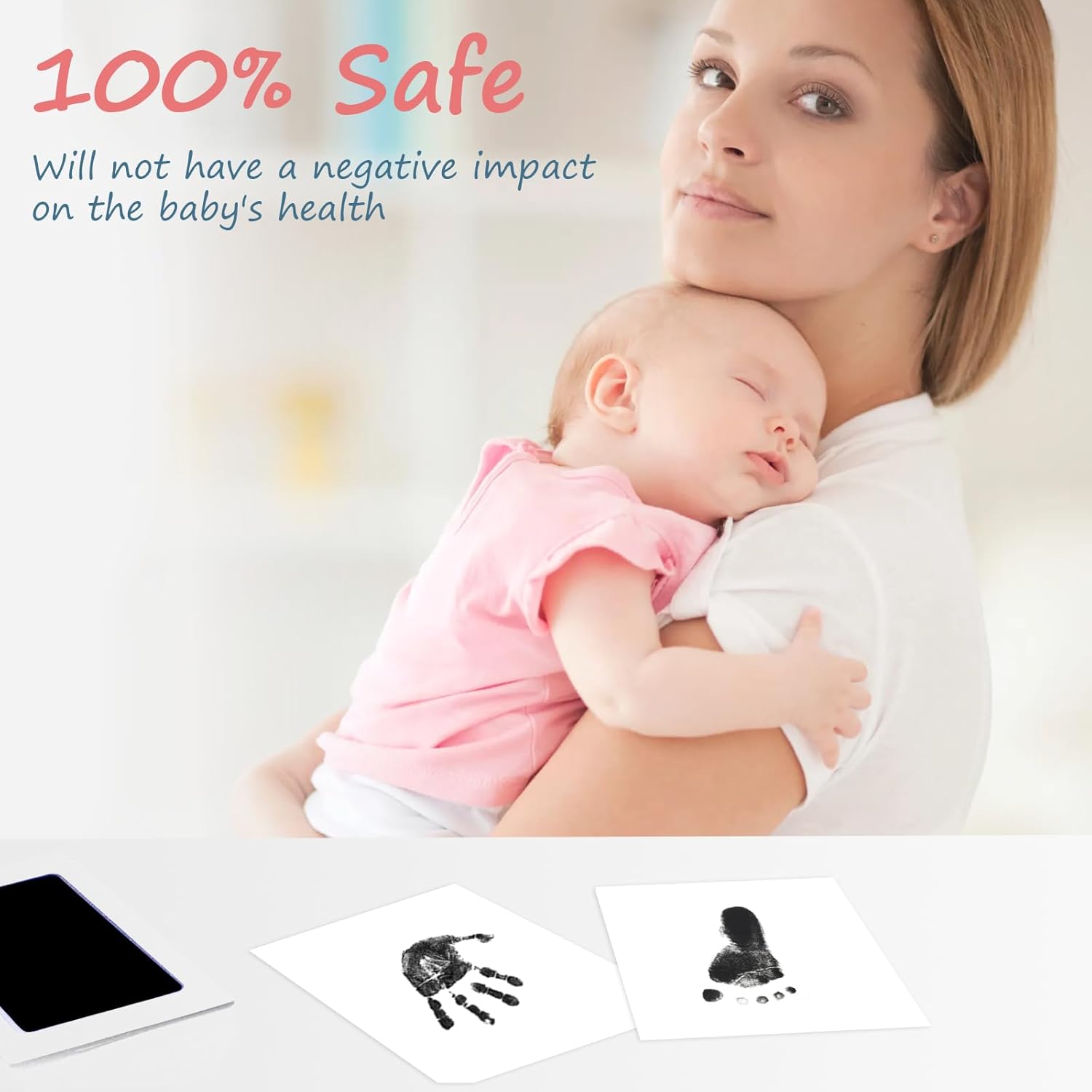 Inkless Baby Hand and Footprint Kit - No Mess Safe Creative DIY