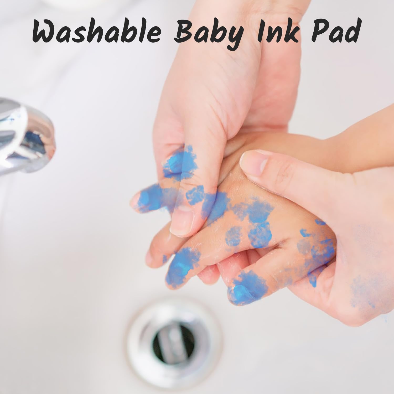 Inkless Baby Handprint and Footprint Kit Blue