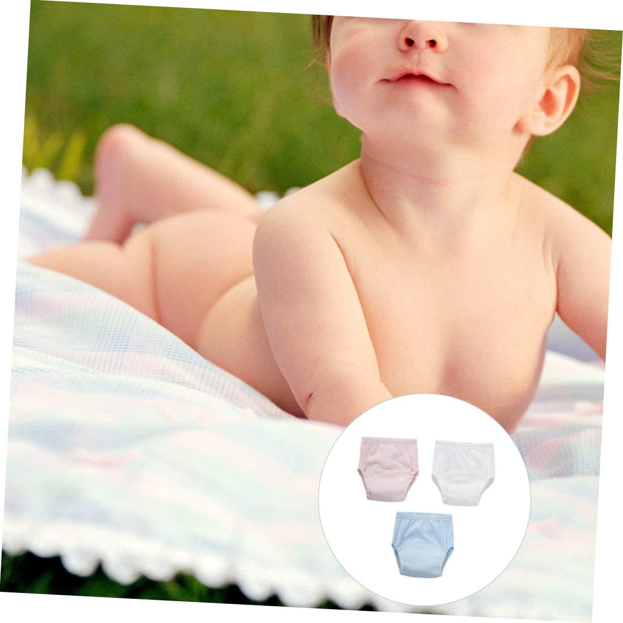 Cotton Baby Potty Training Pants Unisex Leak Proof Nappy Pants