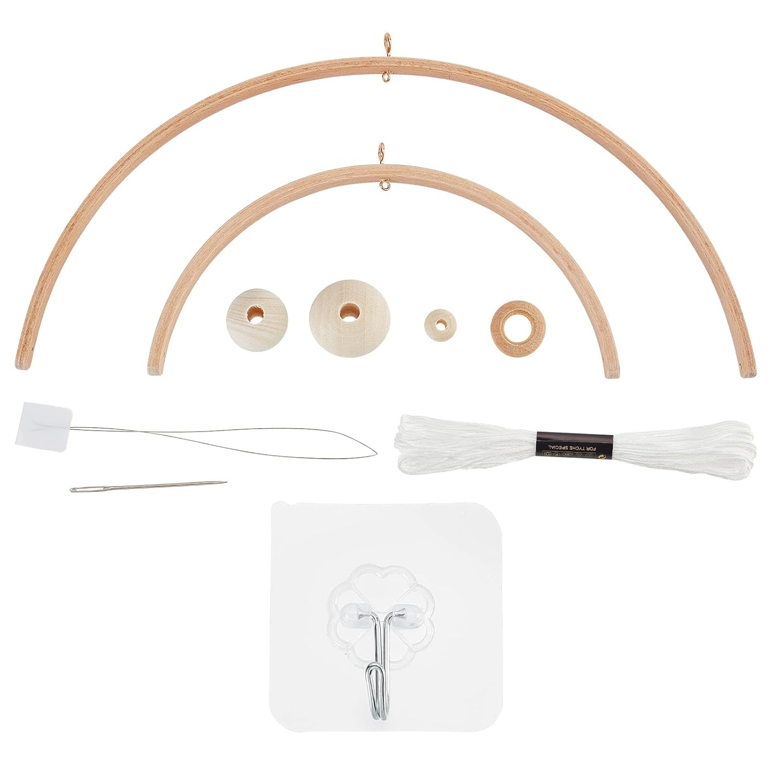 Nursery Wooden Frame DIY Wind Chime Kit