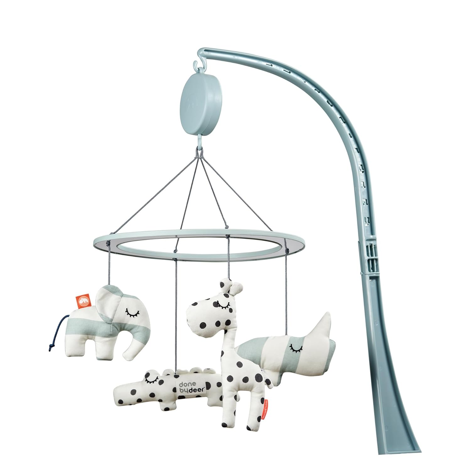 Done by Deer Musical Mirror Mobile with Floating Deer Friends