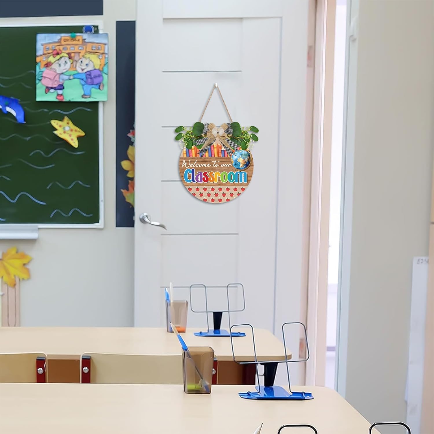 3D Classroom Door Sign Welcome Welcome Back to School Decor