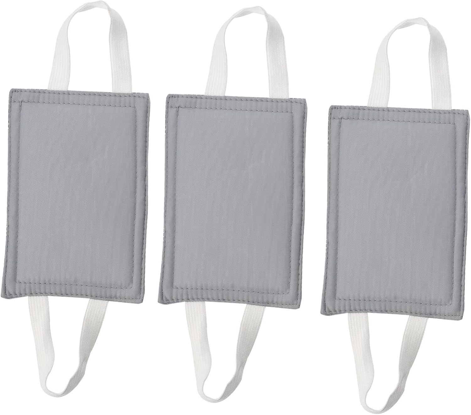 3pcs Door Cushion with Elastic Straps Noise Reducing Door Stopper