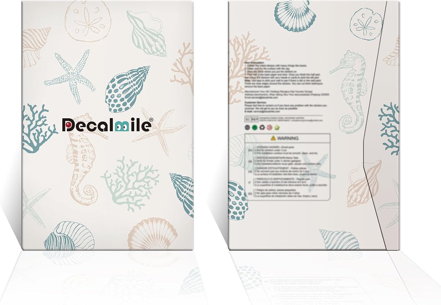 Decalmile Sea Turtles Ocean Wall Decals Stickers
