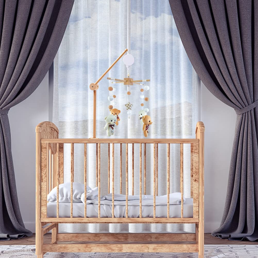 Zcargel Crib Hanging Musical Bell Support