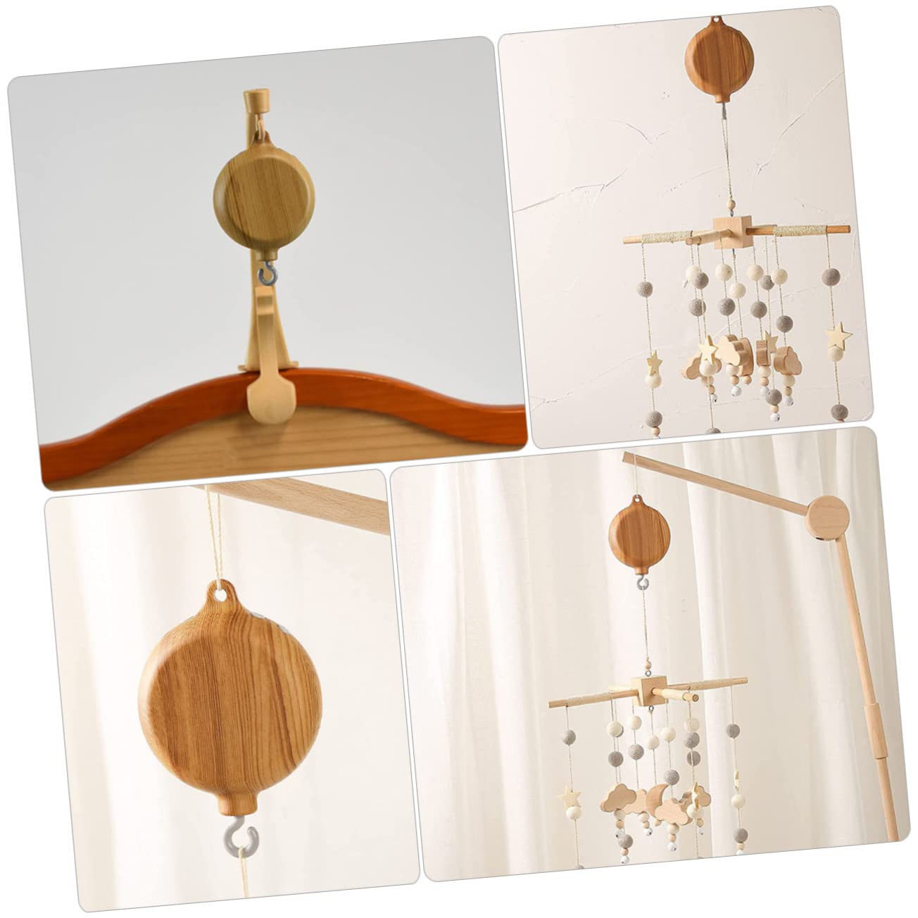 Luxshiny Crib Musical Bell with 35 Tunes