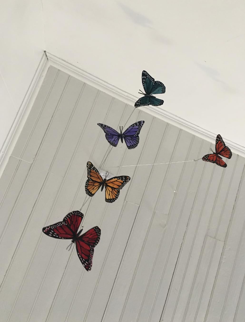 Colorful Hanging Butterfly Mobile for Nursery