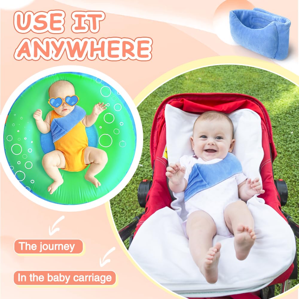 POWYS Infant Torticollis Pillow for Newborn Neck Support