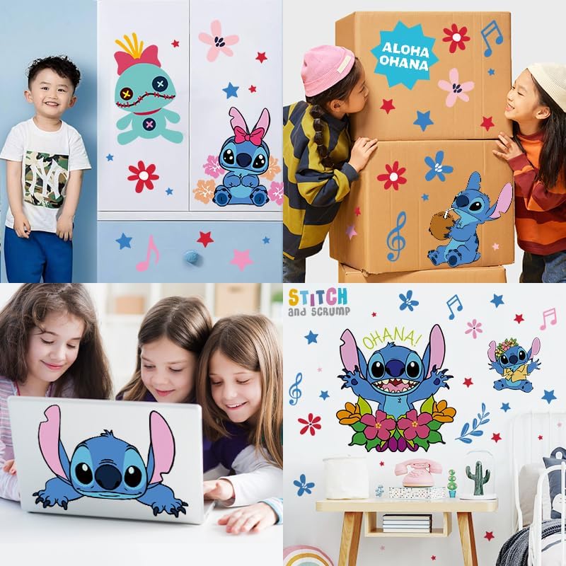 HeyAlpha Aloha Ohana Wall Stickers for Kids