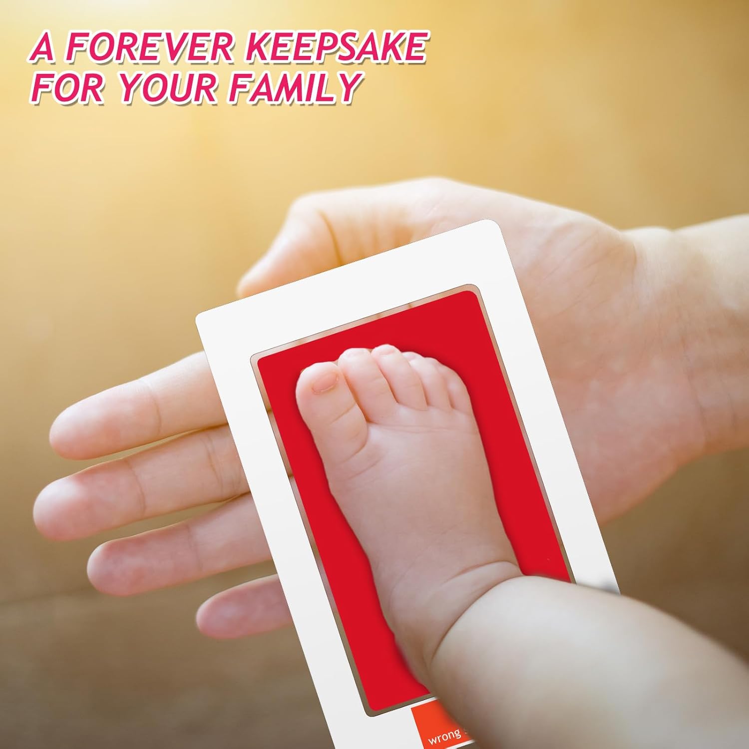 Outus Newborn Handprint and Footprint Kit for Babies and Pets