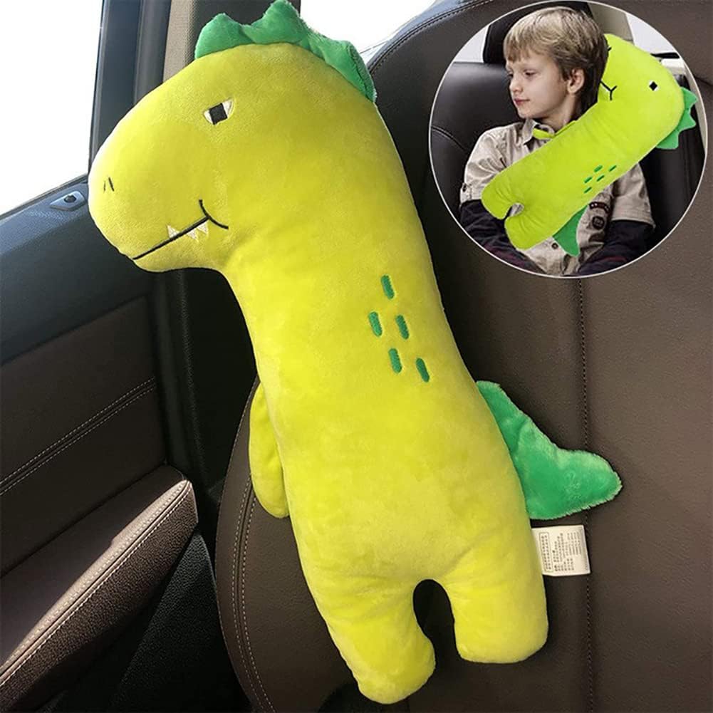 Car Travel Pillow for Kids with Cartoon Design