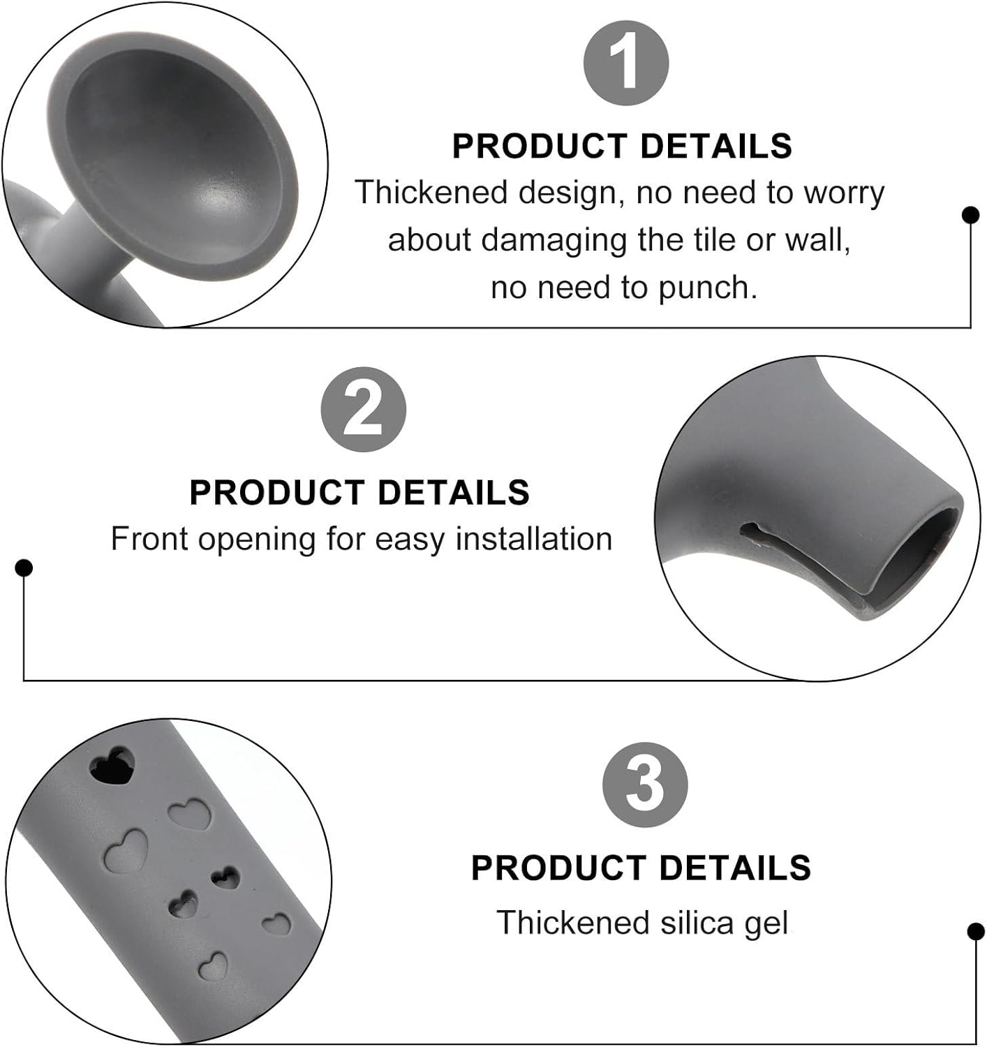 Ciieeo Door Knob Silicone Protector for Seniors and Kids