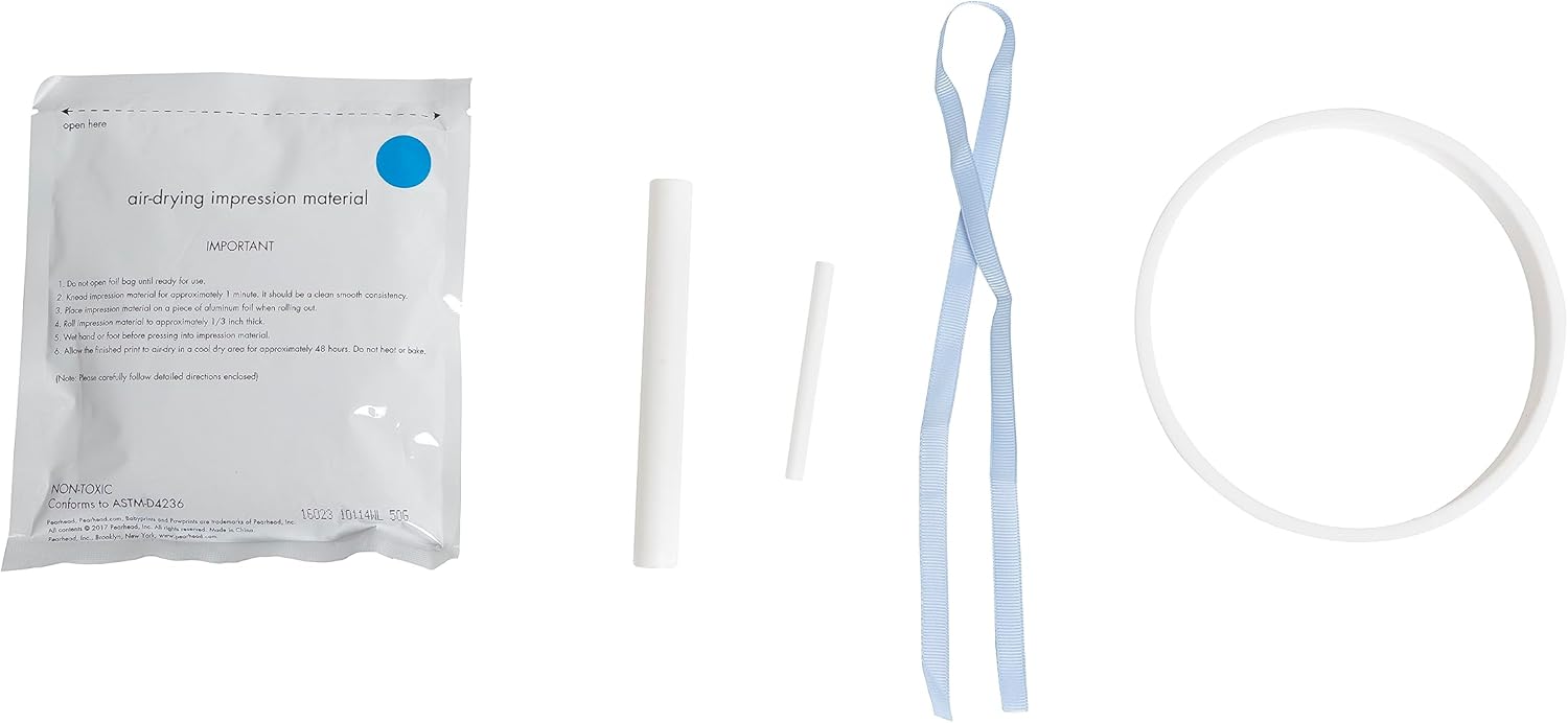 Reece Studio Blue Baby Print Clay Keepsake Kit