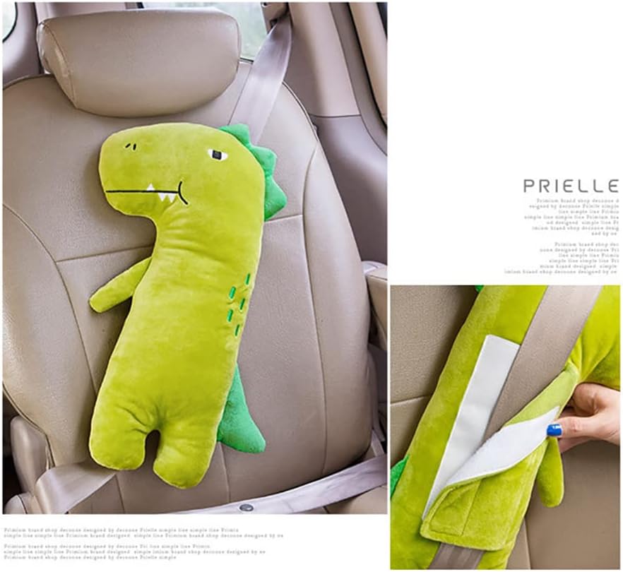 Car Travel Pillow for Kids with Cartoon Design