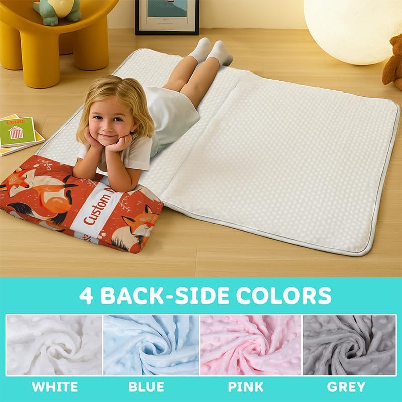 Custom Toddler Nap Mat with Personalized Name 1