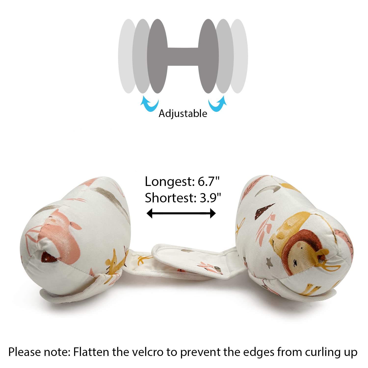 Baby Car Seat Head Neck Support Cushion