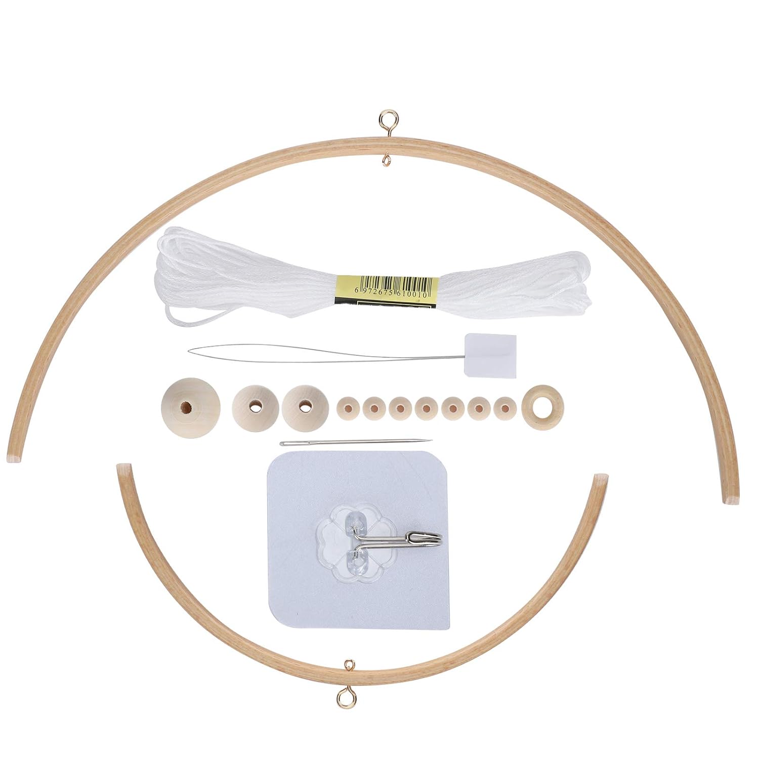 Baby Mobile DIY Kit Wooden Frame Ceiling Wind Chime Hanger