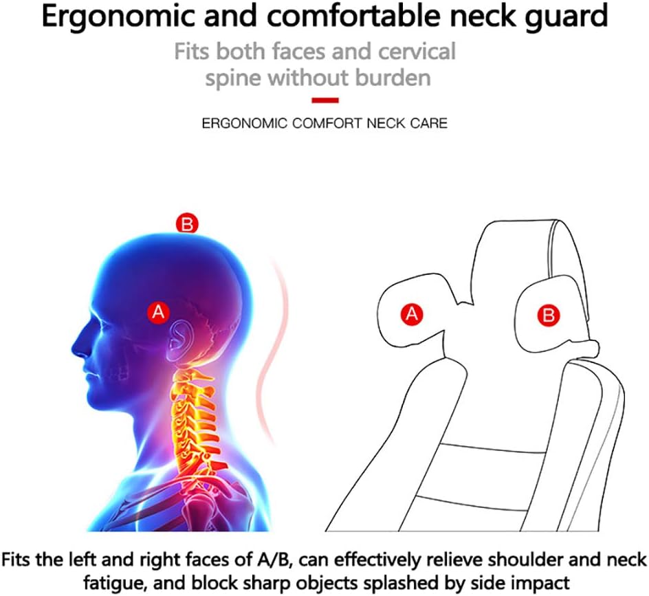 Car Seat Headrest Pillow for Comfort and Support