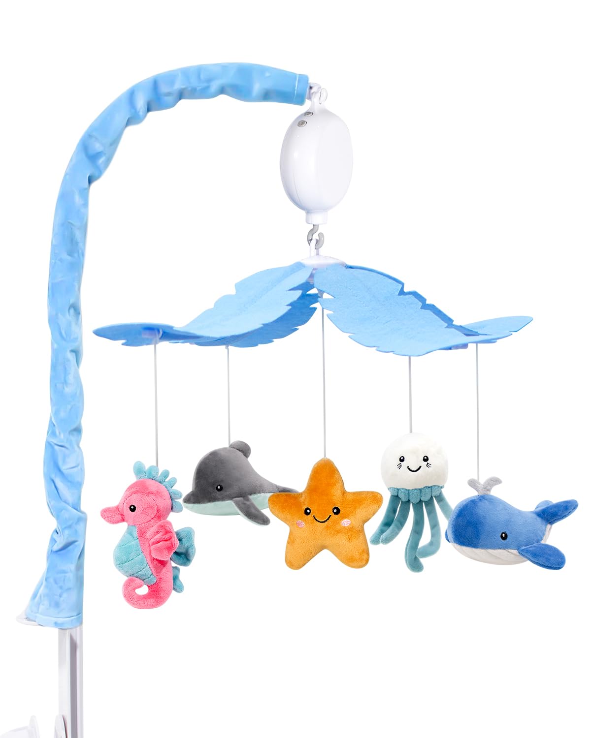 FEISIKE Baby Crib Mobile with 35 Lullabies and Ocean Theme