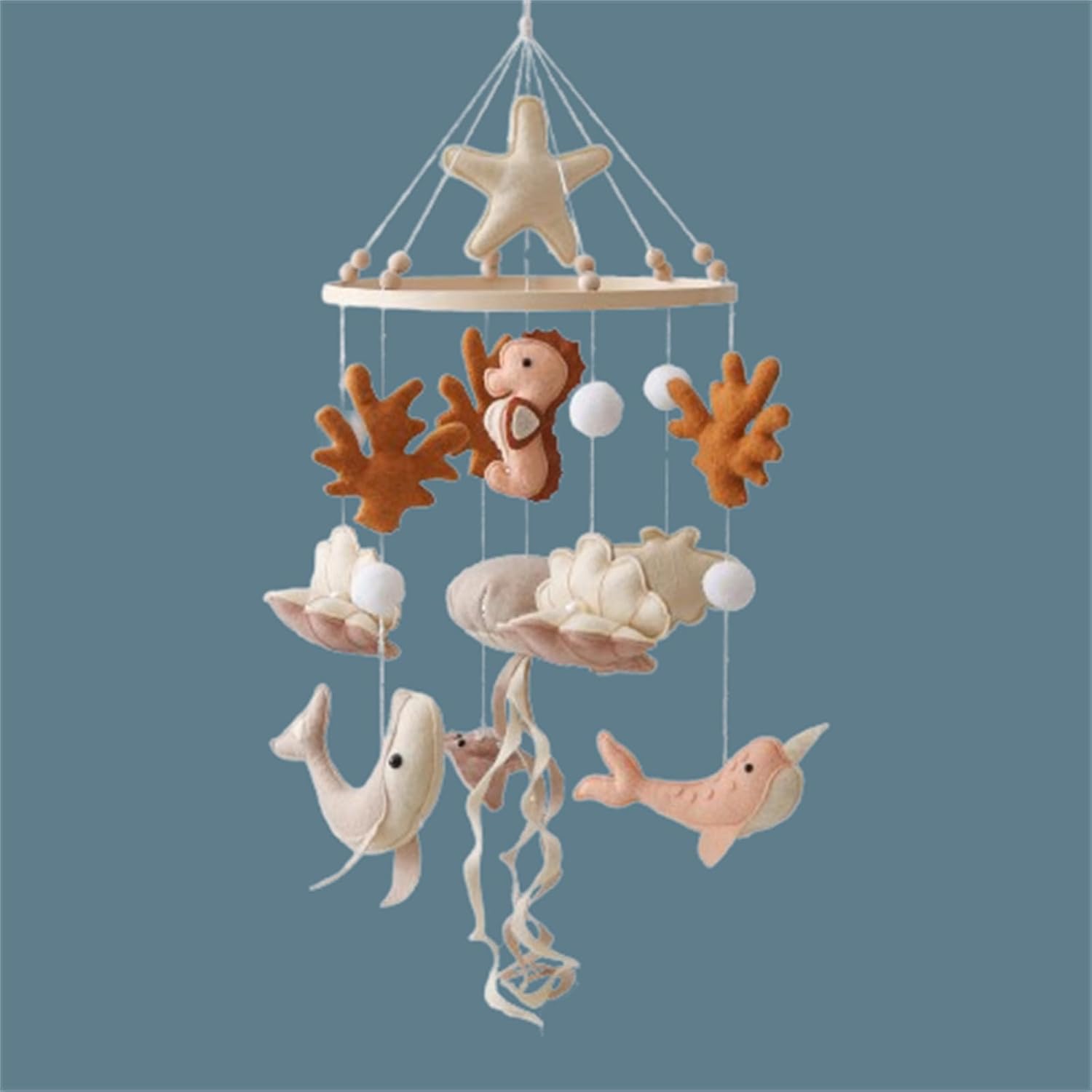 Ocean Life Theme Crib Mobile for Baby