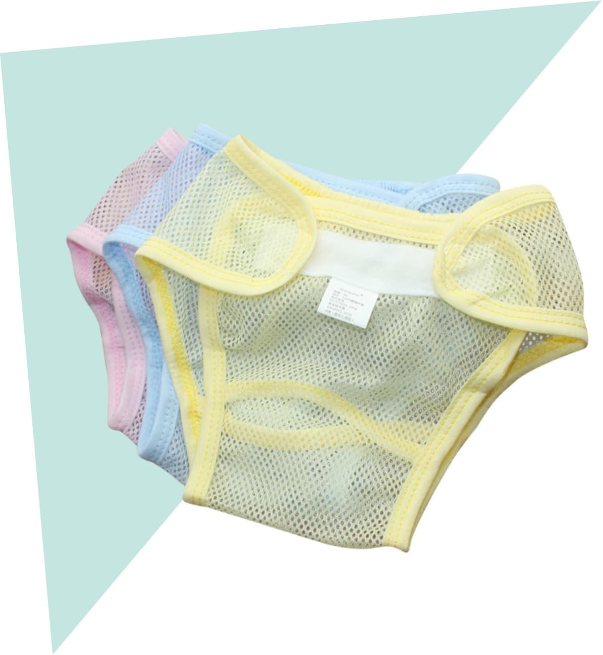 Wakauto Baby Reusable Training Pants with Net Design for Toddlers