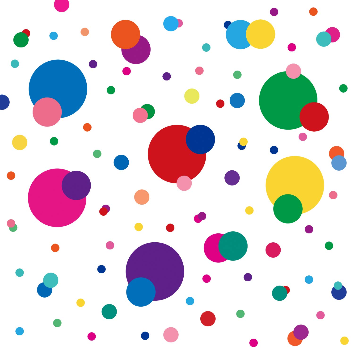PARLAIM Polka Dot Wall Decals for Kids Bedroom