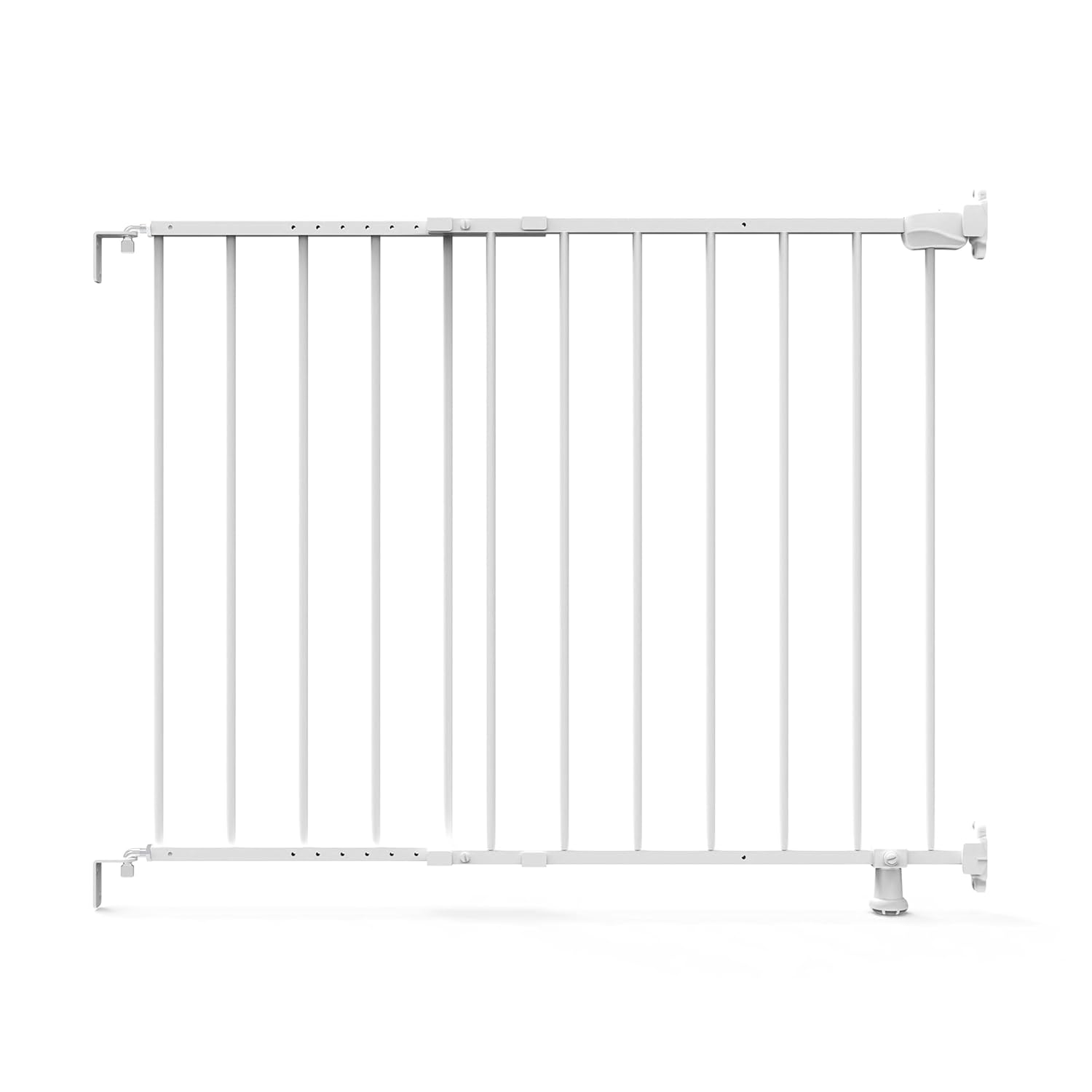 Ingenuity Stairway 42W Safety Pet and Baby Gate - White Metal