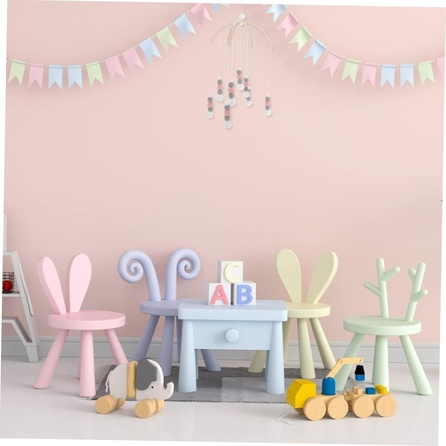 Felt Mobile Pendant Wind Chime Decor for Nursery