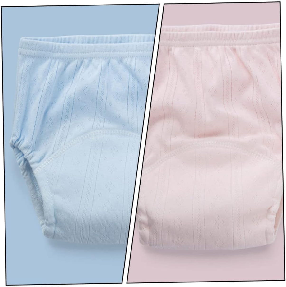 Cotton Baby Potty Training Pants Unisex Leak Proof Nappy Pants