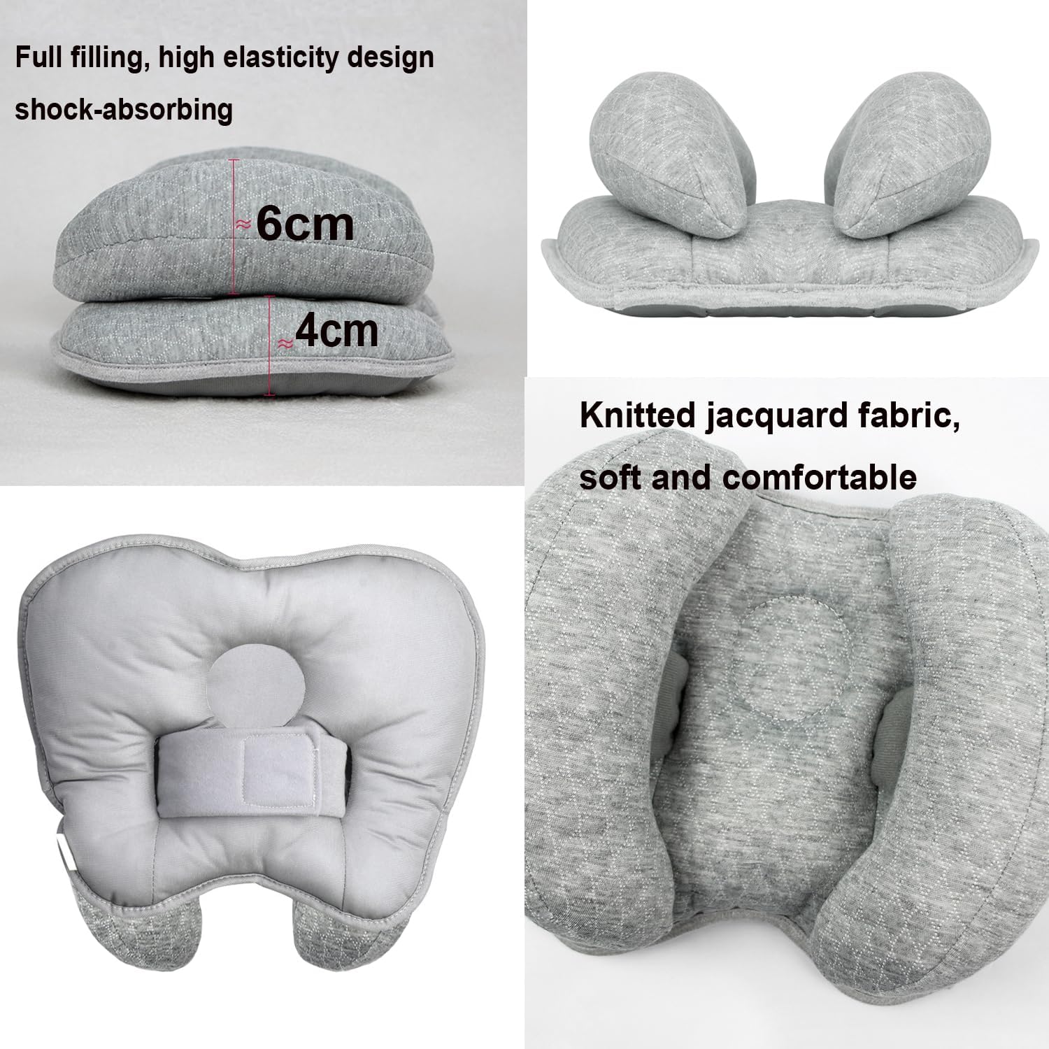 PENINSULA LOVE 2 in 1 Travel Head Support Pillow