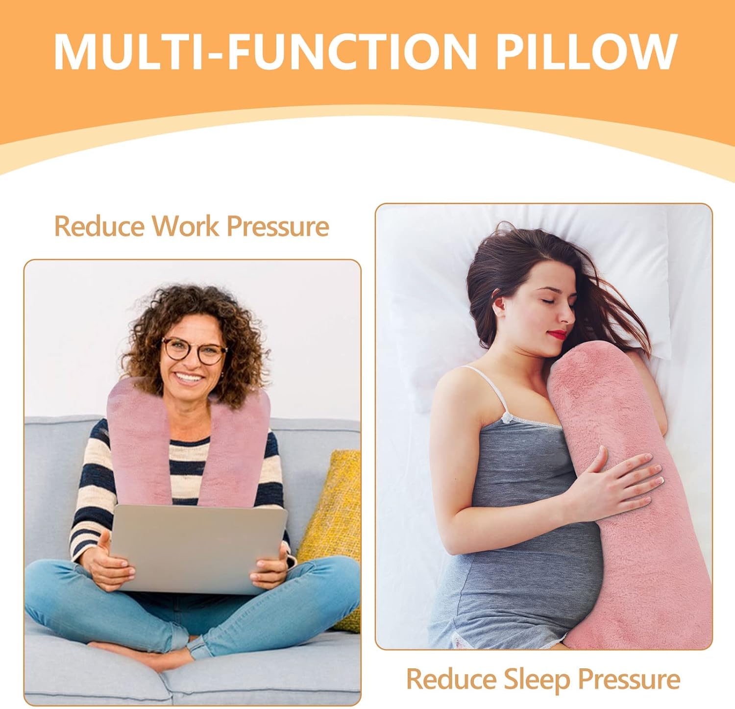 U-Shaped Travel Pillow for Car and Plane Comfort